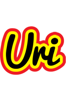 Uri flaming logo