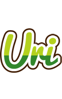 Uri golfing logo