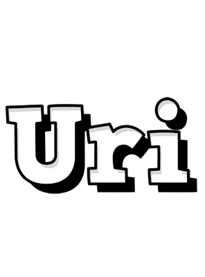 Uri snowing logo