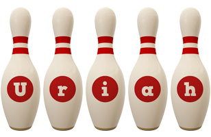 Uriah bowling-pin logo