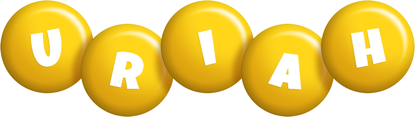 Uriah candy-yellow logo