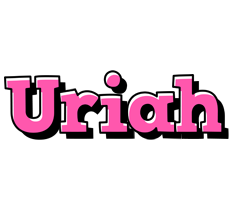 Uriah girlish logo