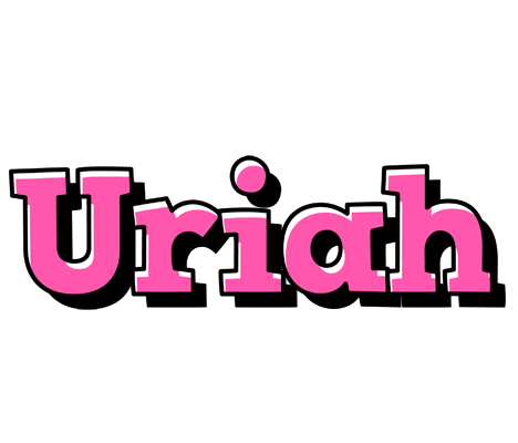 Uriah girlish logo