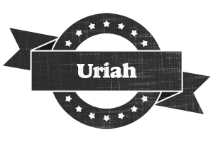 Uriah grunge logo