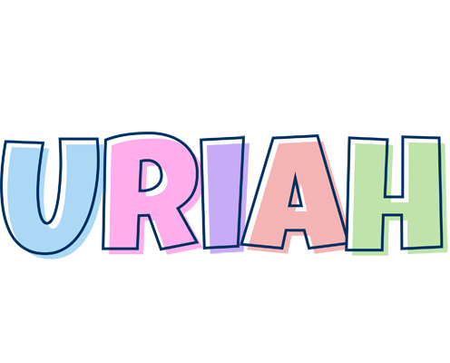 Uriah pastel logo