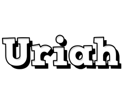 Uriah snowing logo