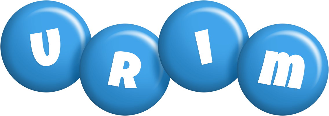 Urim candy-blue logo