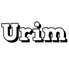 Urim snowing logo