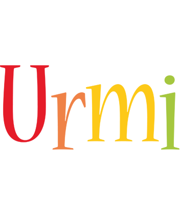 Urmi birthday logo