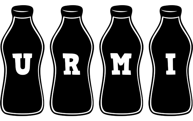 Urmi bottle logo