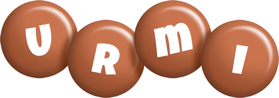 Urmi candy-brown logo