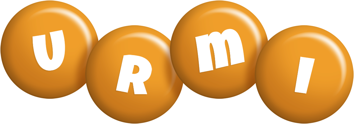 Urmi candy-orange logo