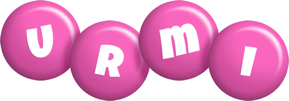 Urmi candy-pink logo