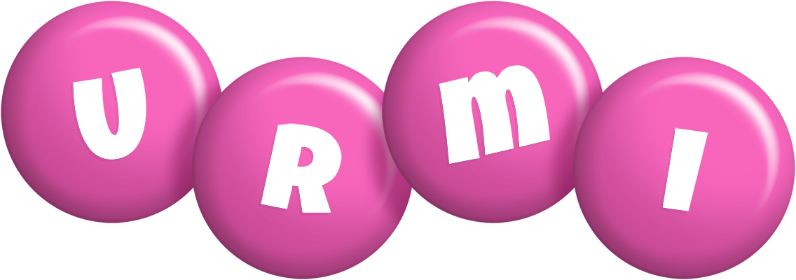 Urmi candy-pink logo