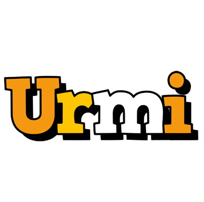 Urmi cartoon logo