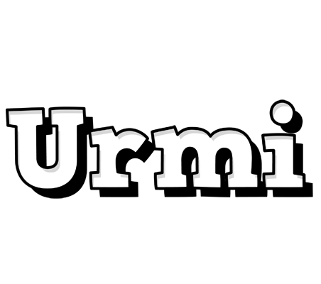 Urmi snowing logo
