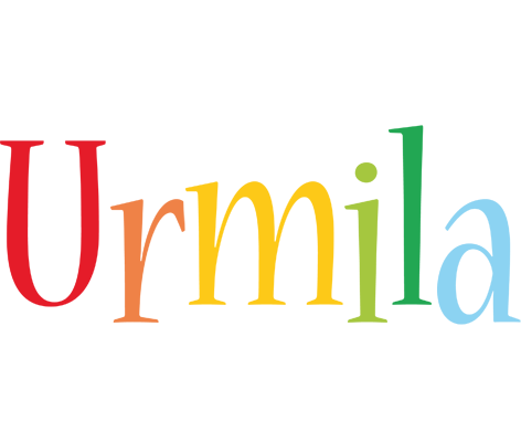 Urmila birthday logo
