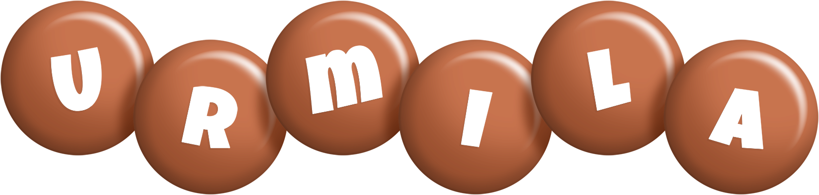 Urmila candy-brown logo
