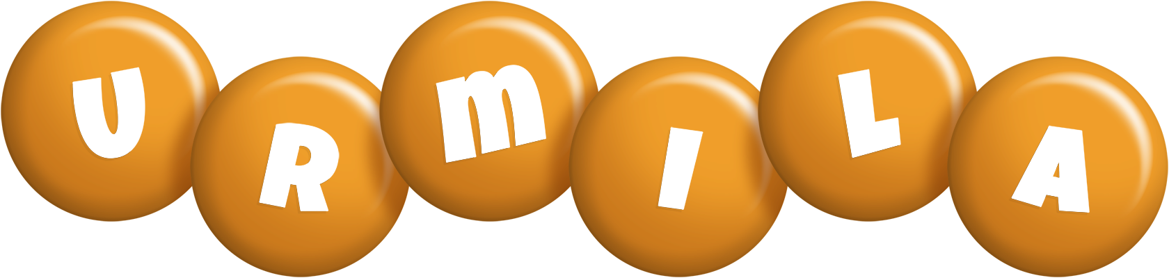Urmila candy-orange logo