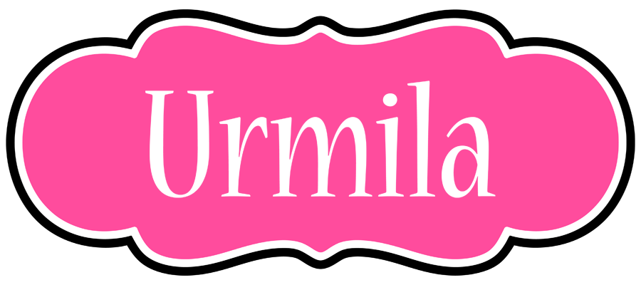 Urmila invitation logo