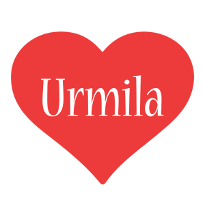 Urmila love logo