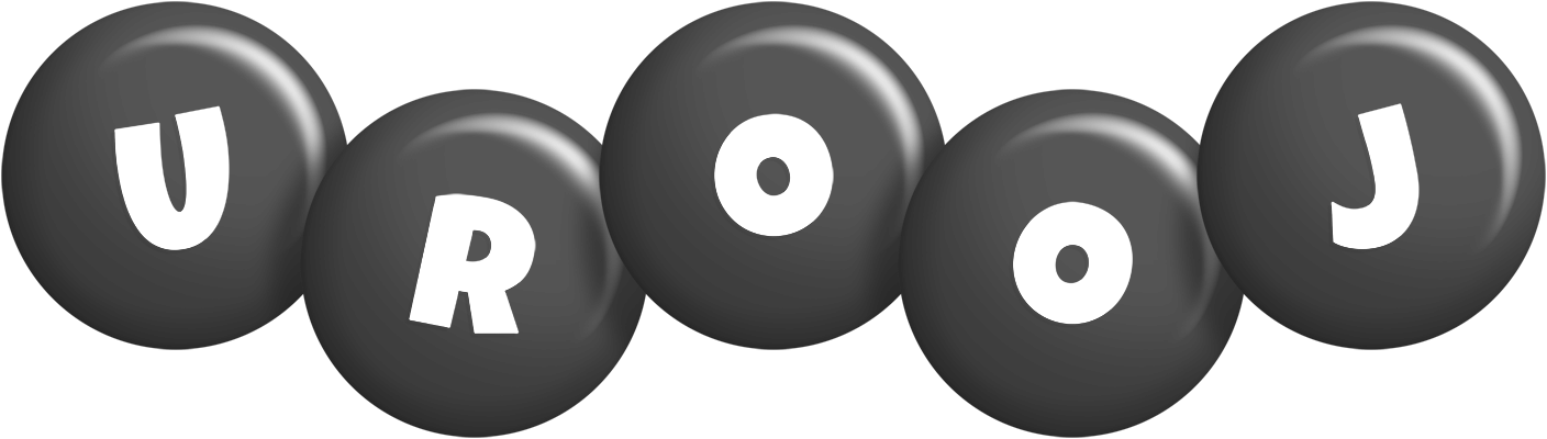Urooj candy-black logo