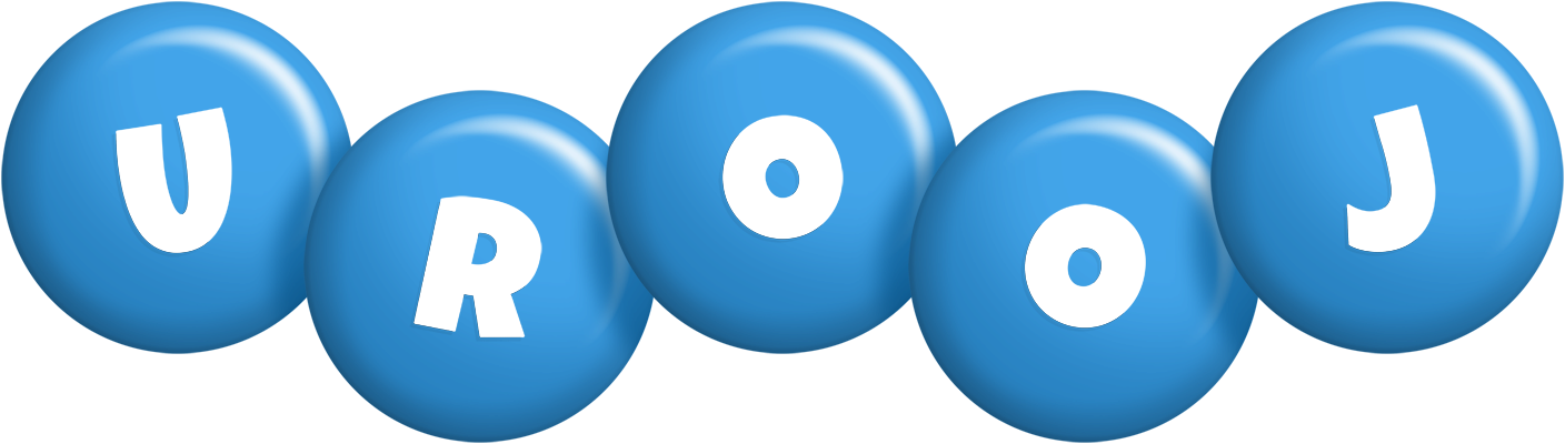 Urooj candy-blue logo