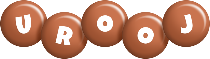 Urooj candy-brown logo