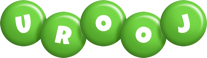 Urooj candy-green logo