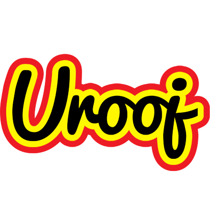 Urooj flaming logo