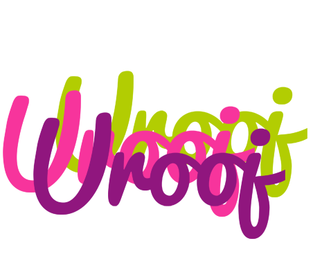 Urooj flowers logo