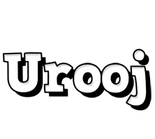 Urooj snowing logo