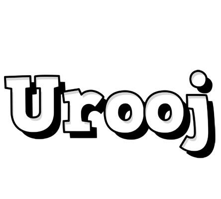 Urooj snowing logo