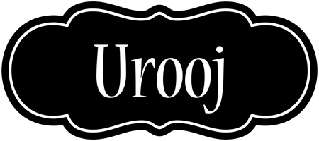 Urooj welcome logo