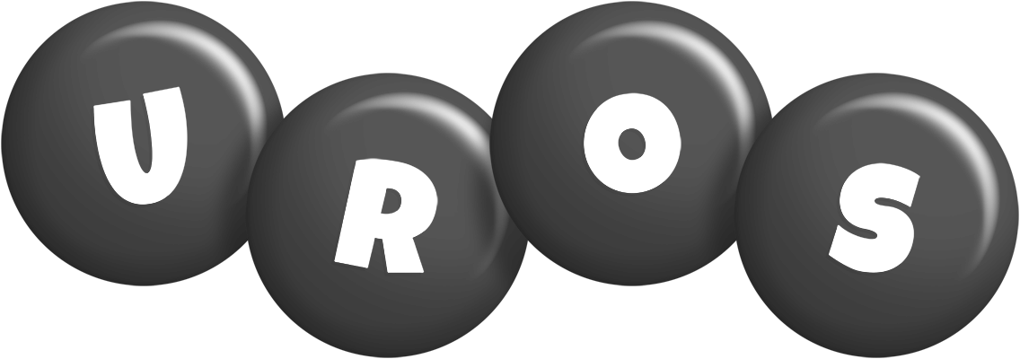 Uros candy-black logo