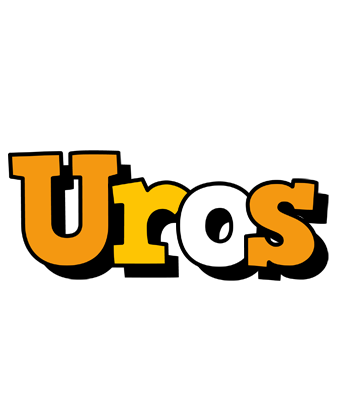 Uros cartoon logo