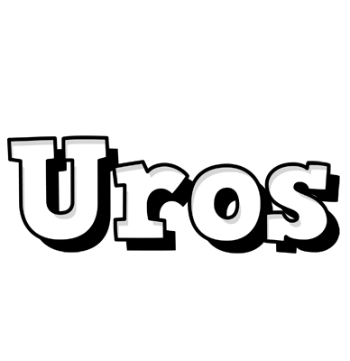 Uros snowing logo