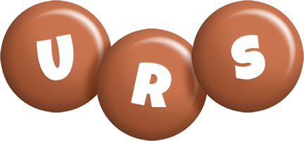 Urs candy-brown logo