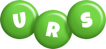 Urs candy-green logo