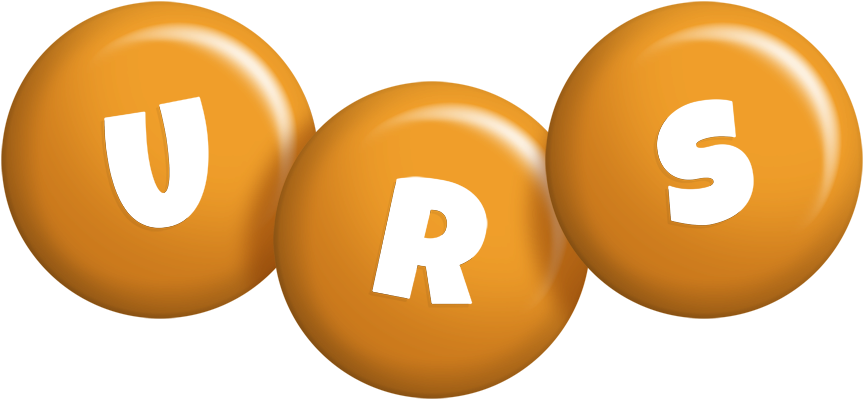 Urs candy-orange logo