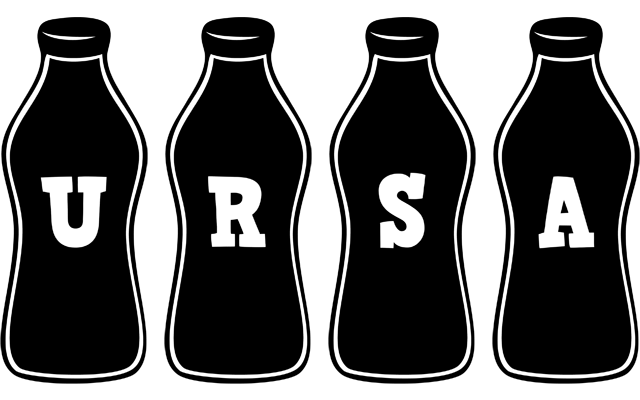 Ursa bottle logo
