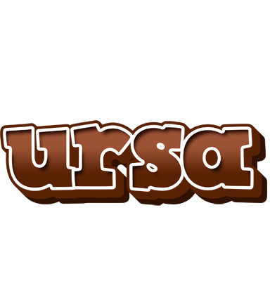 Ursa brownie logo