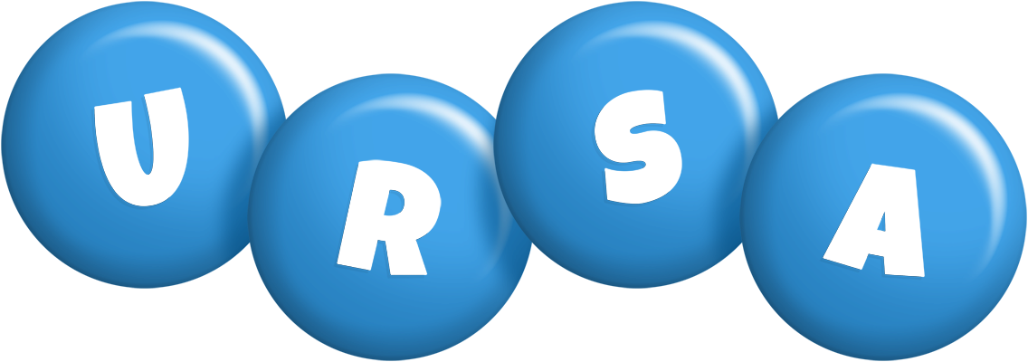 Ursa candy-blue logo