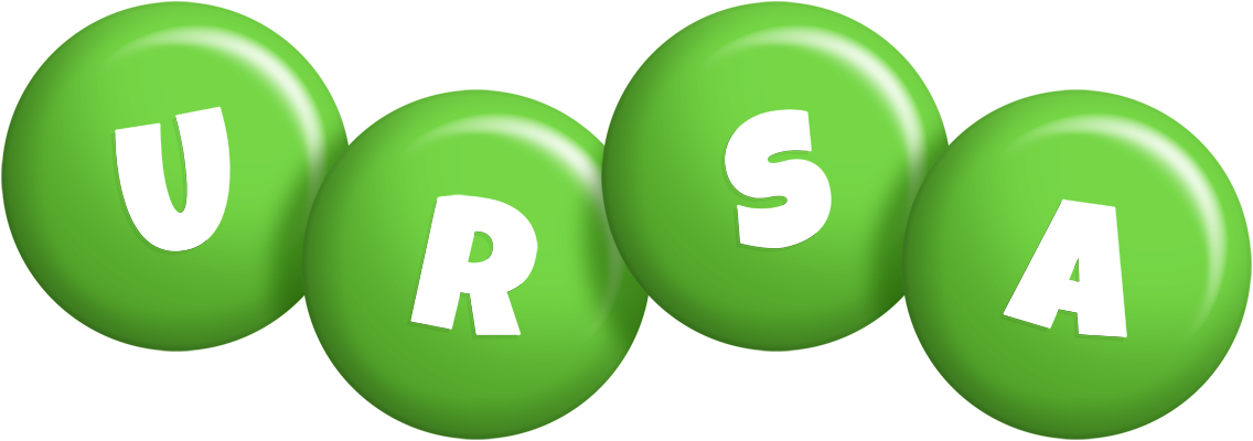 Ursa candy-green logo