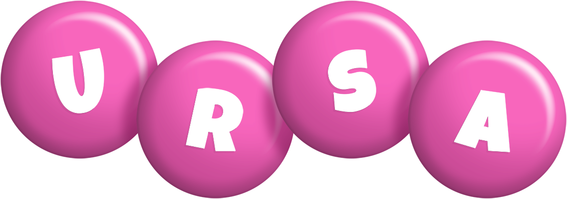 Ursa candy-pink logo