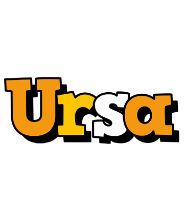 Ursa cartoon logo