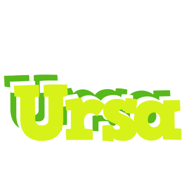 Ursa citrus logo