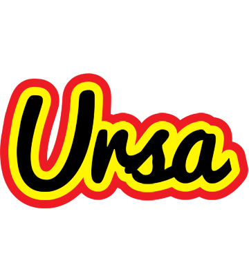 Ursa flaming logo