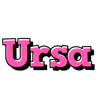 Ursa girlish logo