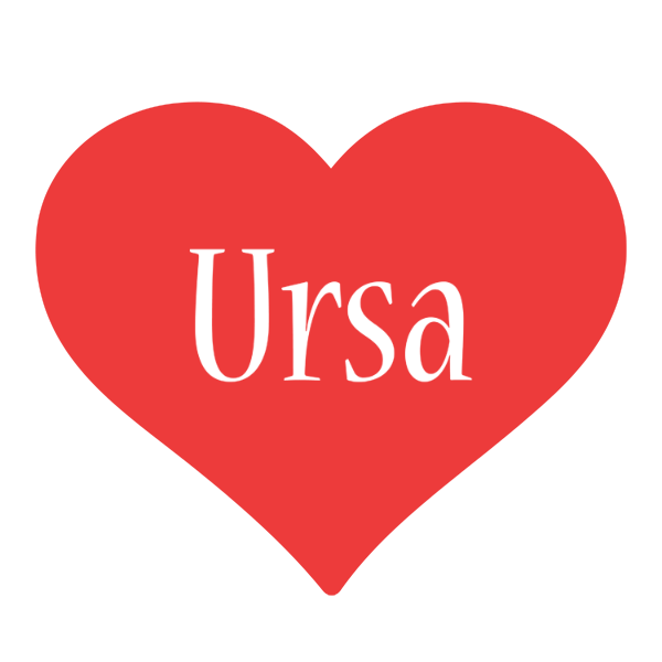 Ursa love logo